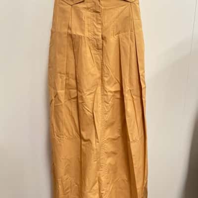 Shona Joy Women's Size 6 Mustard Skirt