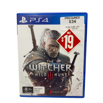 PS4 The Witcher 3 Wild Hunt 