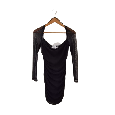 charvi long sleeve mini dress black charvi long sleeve mini dress black