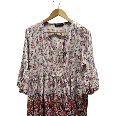 Serafina Womens Size S Floral Top