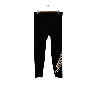 Rockwear Womens  Size 16 Leggings Black  