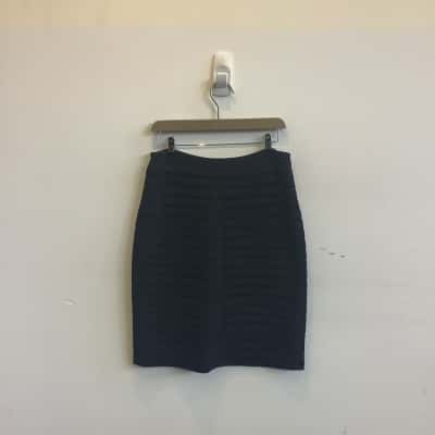 Brand New Anthea Crawford Womens Size 10 Pleated Midi Skirt Black  