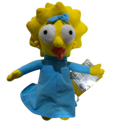 Maggie Simpson Toy Factory Plushie Brand New!