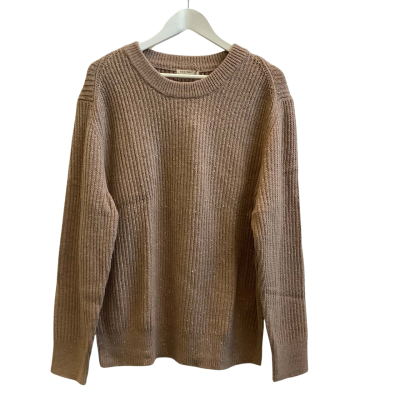 Brand New West Bay Mens  Size 2XL Wool Blend Jumper Nutmeg