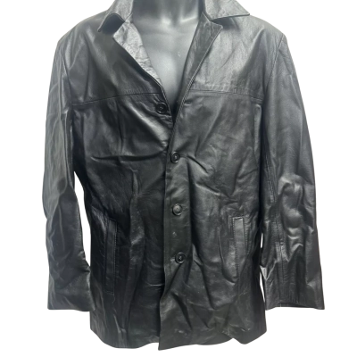 Golden Leather Mens  Size M Leather Jacket Black  