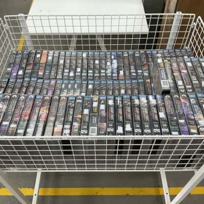 163 Assorted Star Trek VHS Tapes 
