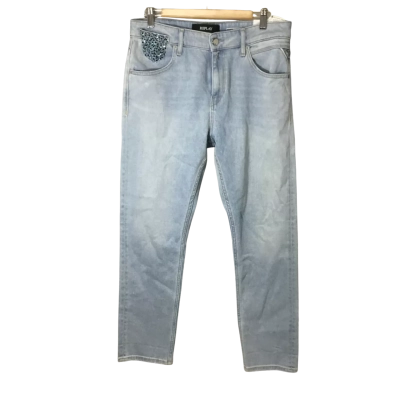 Replay Size 28 Marty Style Slim Boyfit Jeans