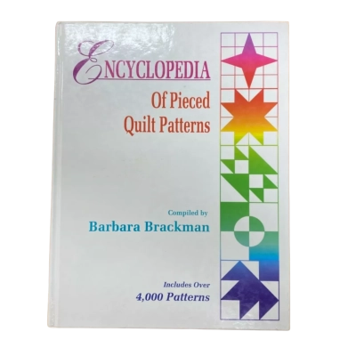 Encyclopedia of Pieced Quilt Patterns (Hardcover)compiled by Barbara Brackman - Brilliant Condition!