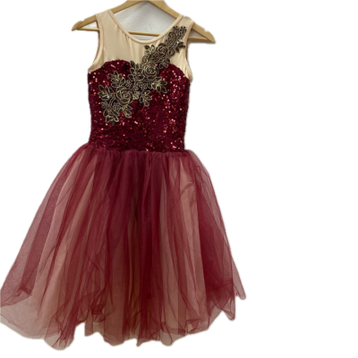 Tilly  Womens  Dress Size S Maroon 