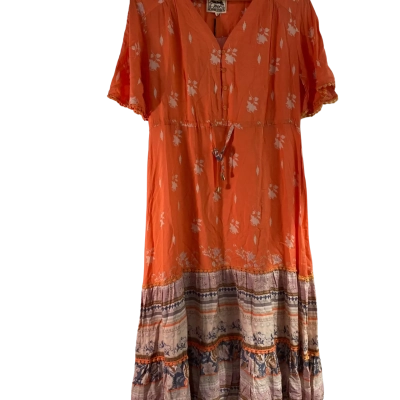 Jaase midi orange dress size M