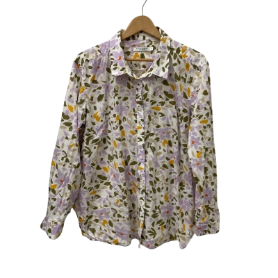 Sportscraft Womens  Size 22 Long Sleeve Shirt Multicoloured 