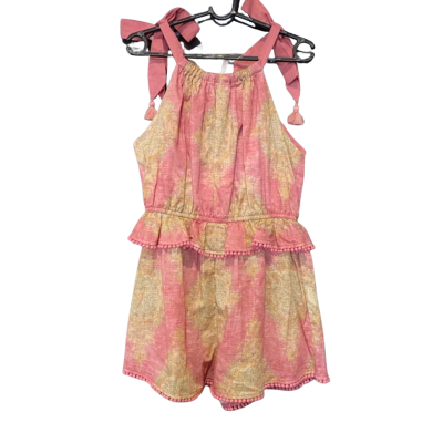 Zimmermann Kids Anneke Tie Playsuit  Size 6 