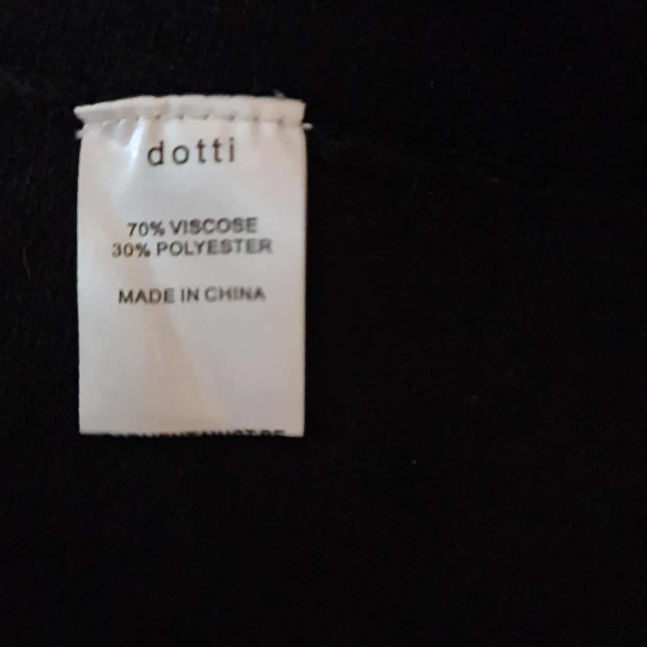 Dotti Womens Jacket Size S Black (s)