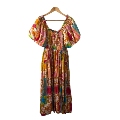 Proud Poppy Clothing Womens  Size 16 Maxi Dress Multicoloured 