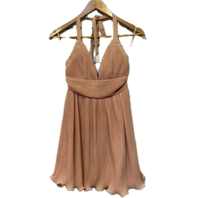 Two Sisters Womens Dress Size 6 Peach 