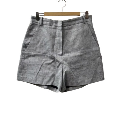 Scanlan Theodore Womens Size 12 High Wasted Shorts Grey 