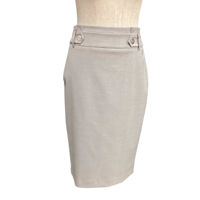 Portmans Womens  Size 10 A-Line Skirt Grey 