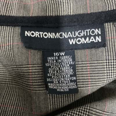 Womens Norton McNaughton Size 16 Winter Jacket Black  