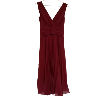 BNWT**Ojay.  Burgandy Events Dress.  Size 8 