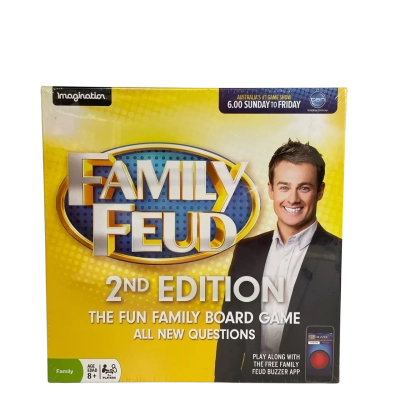 Family Feud Board Game- 2nd Edition 