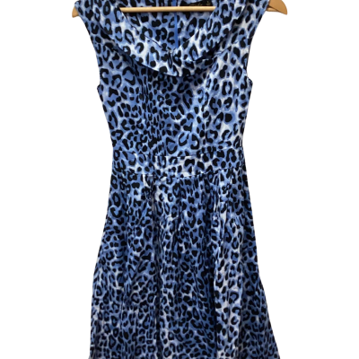 Timeless by Vanessa Tong Womens  Size 8 Sleeveless Dress  (d)Blue 