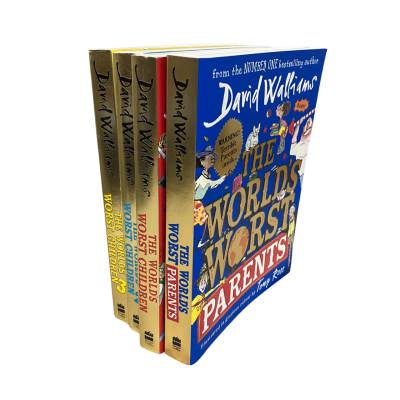 The world’s worst children 1 -3 + The world’s worst parents by David Williams and Tony Ross