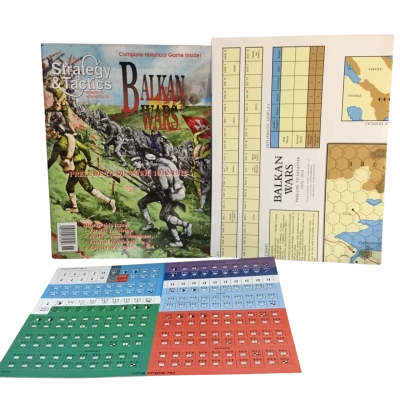 Vintage Strategy & Tactics Balkin Wars Game