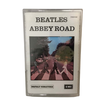 Vintage The Beatles Abbey Road Cassette Tape