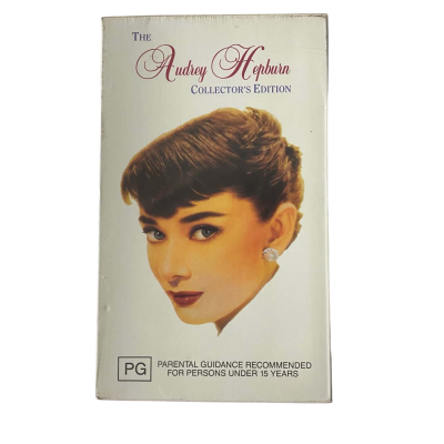 The Audrey Hepburn Collector's Edition Boxed set of 3 Movies VHS Tapes (Sealed)