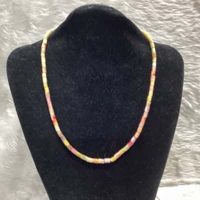  Womens Crazy Lace Agate Necklace 