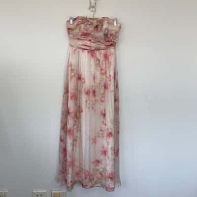 Forever New Floral Print JÁdore Soft Maxi Dress  Size 8 