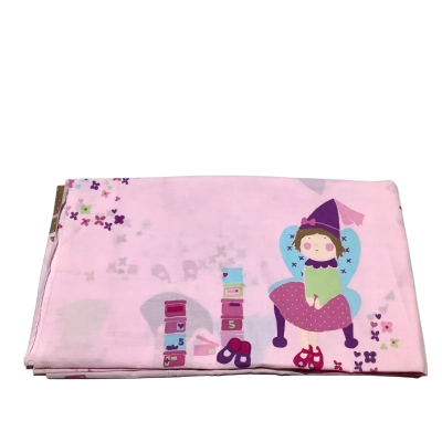 Pink Childrens Playtime Cotton Fabric 77 x 160 cm      FAB2