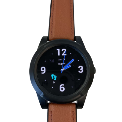  Unisex Other Black  / Brown LiveLife  Personal Safety Smart Watch (As Is, Includes Charger but USBC Cable is Missing)