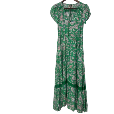 BNWT Jaase  Size XS Maxi Dress Green 