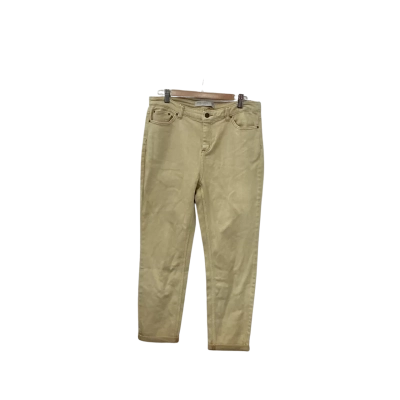 Grae Denim Womens  Size 12 Regular Fit Jeans Beige 