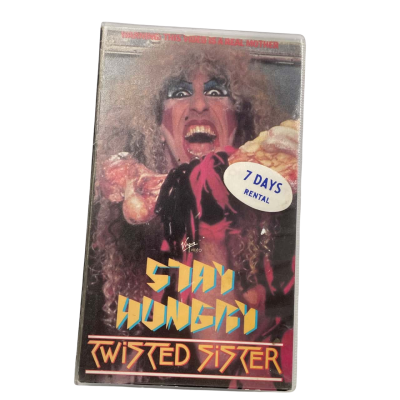 Twisted sister stay hungry VHS 