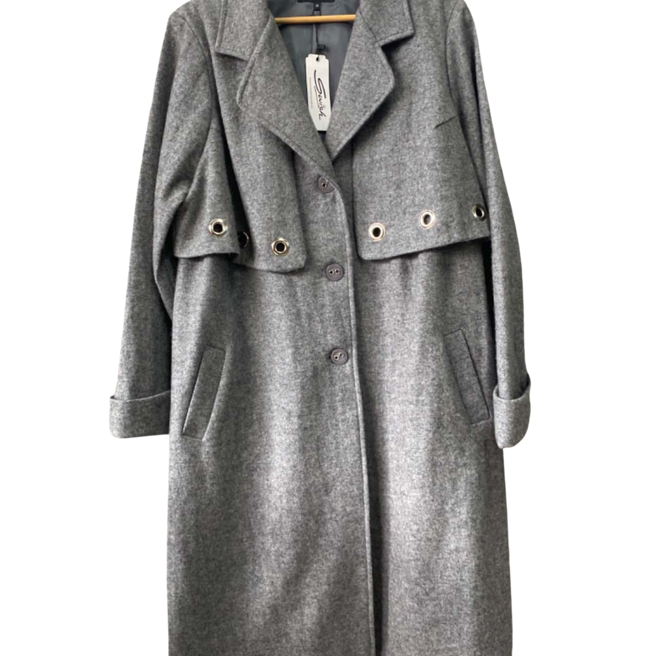 Reduced!! Swish Womens Size 18 Winter Coat Grey (s)