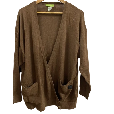 Kathmandu Womens  Size 12 Cardigan Brown 
