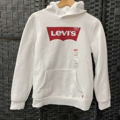 Levi's Kids White Hoidie Size 13 yrs 