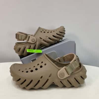Crocs womens  Size 6.5 Grey / Khaki 