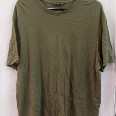  Mens Commons Size XXL Short Sleeve T-shirt Green 