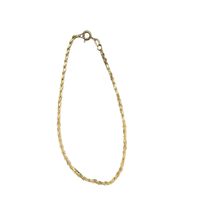 18k gold bracelet made in Italy