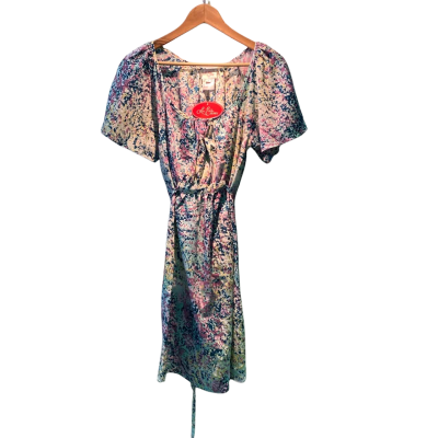 Leona Edmiston Womens  Size 1 Midi Dress Multicoloured / Pattern 