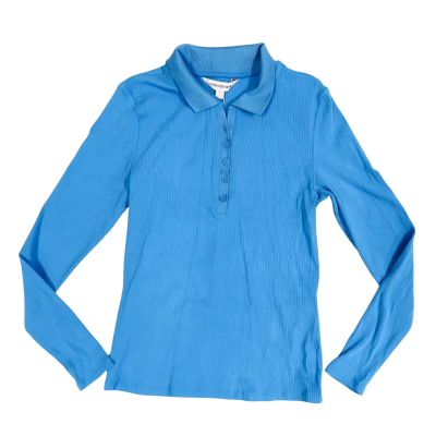 BNWT Forever New Women’s Size M Blue Long-Sleeved Top