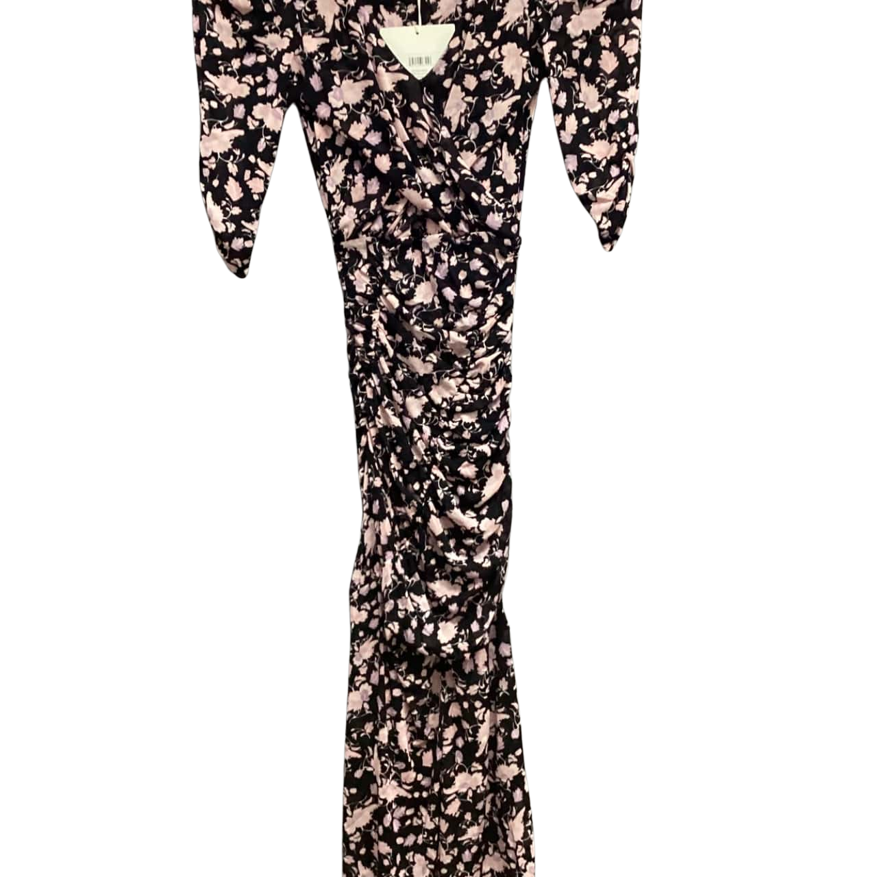 Diane Von Furstenberg Womens Size XXS Cocktail Dress Black / Floral