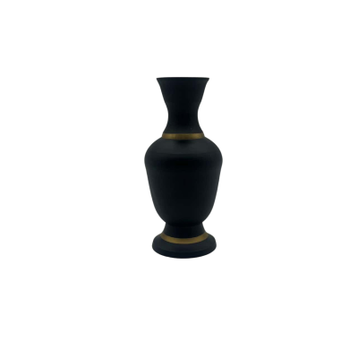 Black Metal Vase