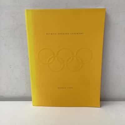 Olympic Opening Ceremony Sydney 2000 guide book