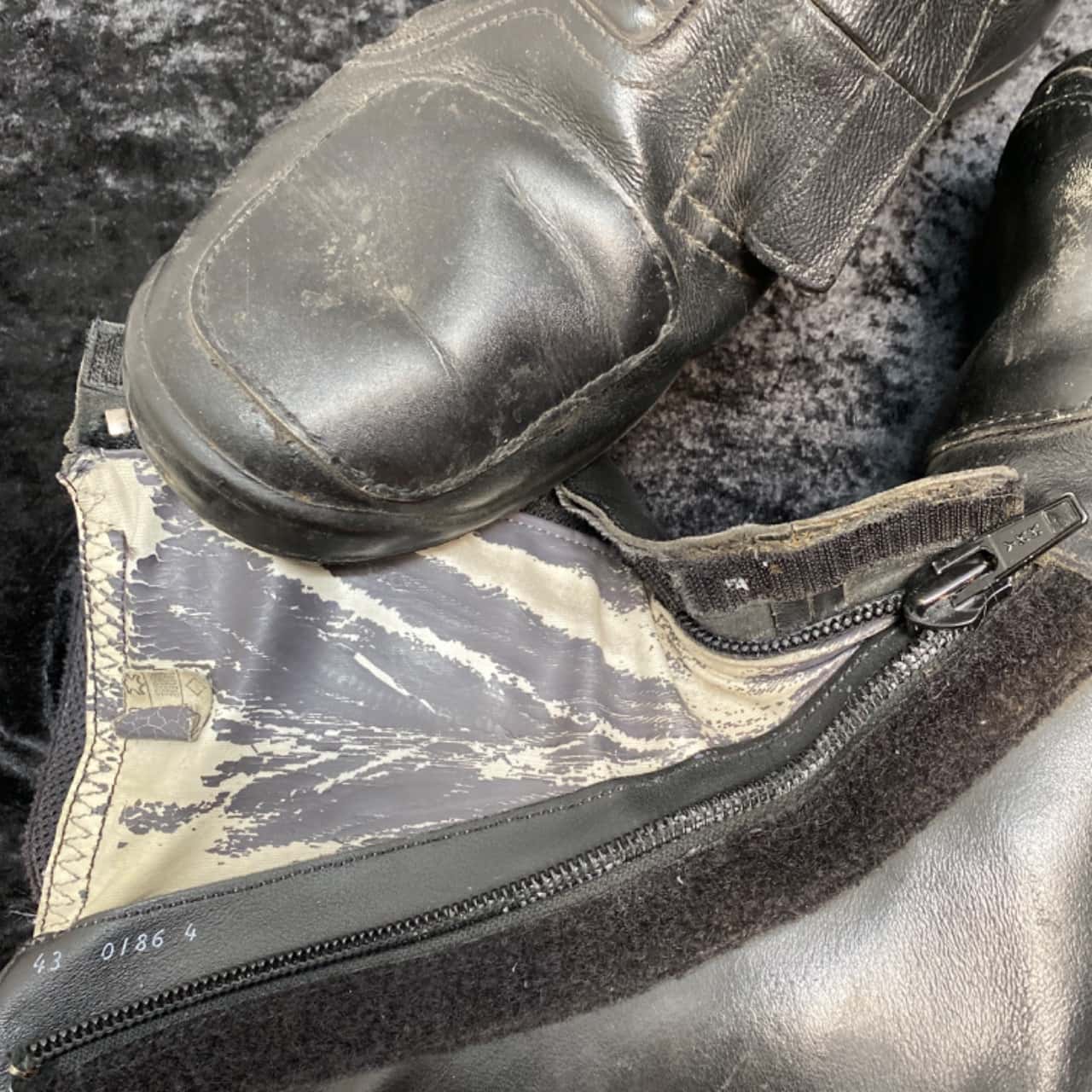 Daytona Mens Black Riding Boots