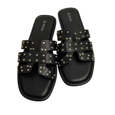 Decjuba Womens Size 40 Sandals Black  