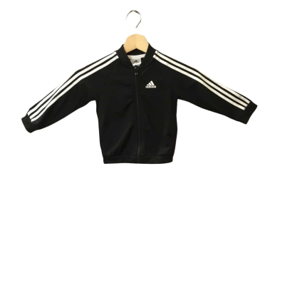 Kids Size 12-18 Months Black And White Adidas Jacket